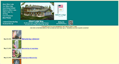 Desktop Screenshot of gilbertlodge.com